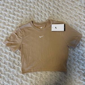 Nike fitted crop top